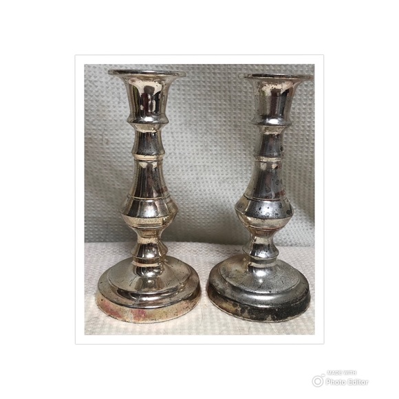 CANDLE STICKS CANDLE HOLDER CANDLESTICK HOME DECOR - Picture 3 of 10